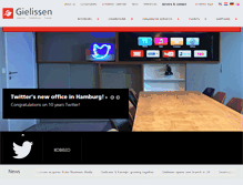 Tablet Screenshot of gielissen.com